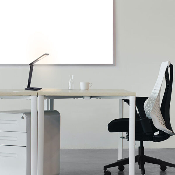 Candeeiro de mesa PYTHON 1x5,2W LED 500lm 3000-6000K C.32xL.15xAlt.33cm Prata - Image 2