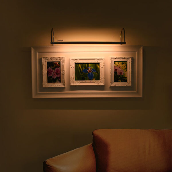 Aplique VHILS 1x12W LED 960lm 2700K C.92xL.15xAlt.18cm Dourado - Image 2