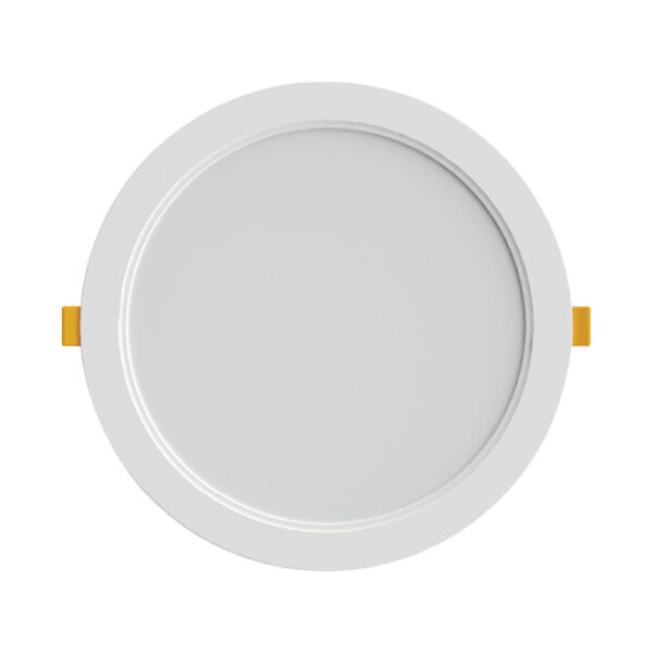 Foco de encastrar BUTUT redondo 24W LED 2100lm 4000K Alt.2,3xD.22,5cm Branco - Image 2
