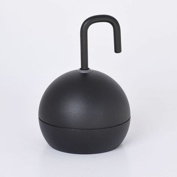 Candeeiro de mesa KIKA IP54 1x2W LED 180lm 3000K Alt.15xD.10,2cm preto, com carregador e cabo USB - Image 3