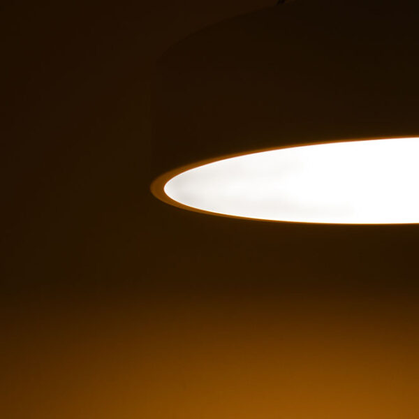 Plafond BILAC redondo 1x40W LED 5390lm 3000K Alt.9xD.40cm Branco - Image 3