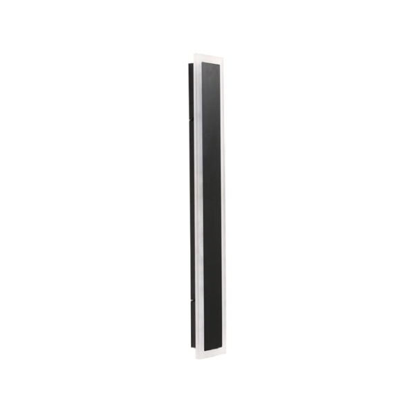 Aplique MONVISO 18W LED 760lm 3000K C.9xL.4xAlt.60cm preto