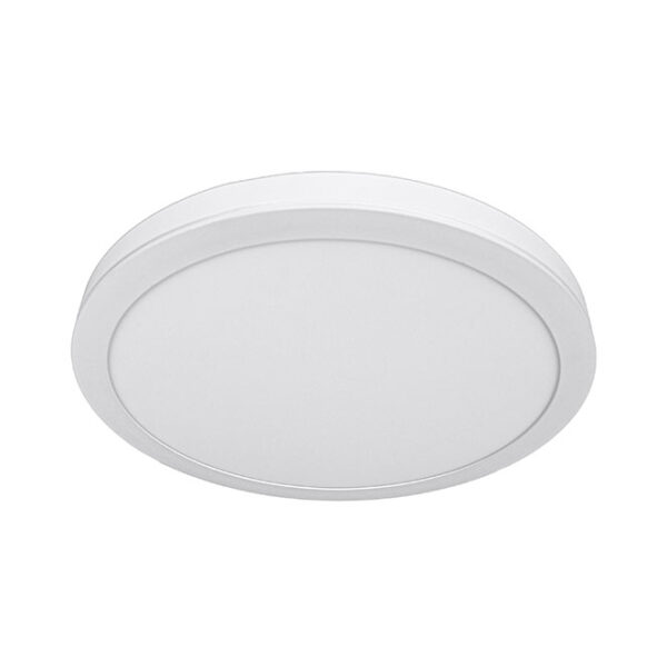 Painel de superficie ERASMUS redondo 24W LED 2040lm 4000K Alt.2,4xD.30cm Branco - Image 2