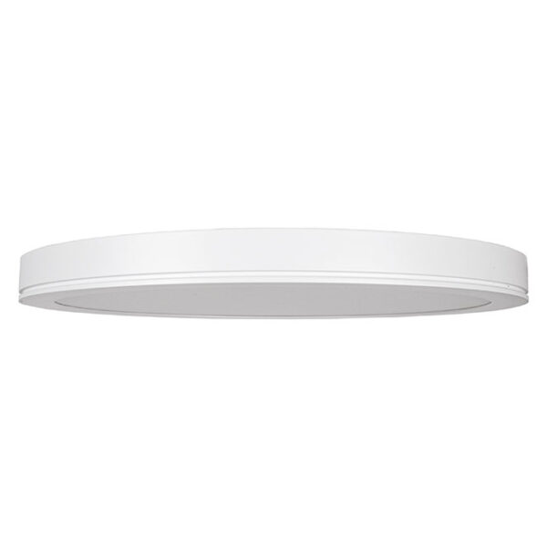 Painel de superficie ERASMUS redondo 40W LED 3400lm 4000K Alt.2,4xD.50cm Branco - Image 3