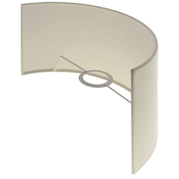 Abat-jour CIPRIOTA redondo tela PVC802 com encaixe E27 C.30xL.14xAlt.17cm bege - Image 3