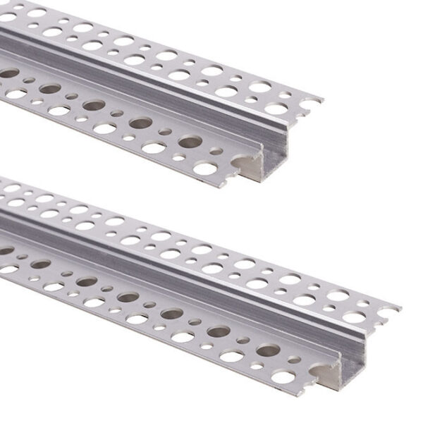 Calha de pladur para fita LED com difusor opalino L.55x Alt.14mm - Image 2