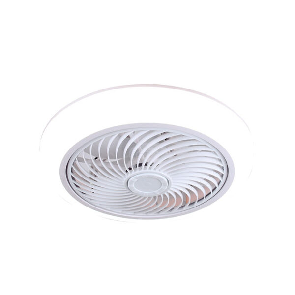 Ventoinha de tecto MYKONOS branca, 5 palas, 72W LED 3000-6000K, Alt.19xD.46cm - Image 2