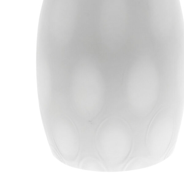 Suspensão HERNER pequeno 1xE27 Alt.Reg.xD.12cm Vidro Branco - Image 3