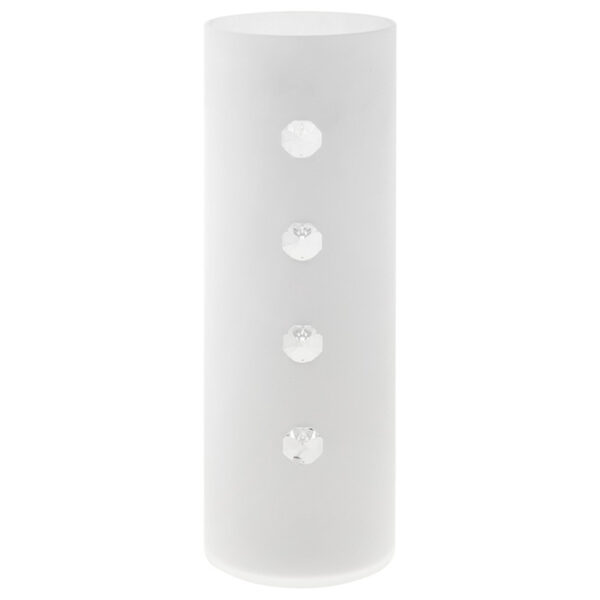 Candeeiro de mesa HERNER redondo 1xE14 Alt.35xD.12cm vidro opaco - Image 2