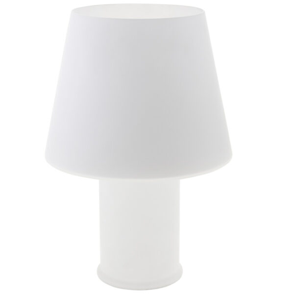 Candeeiro de mesa HERNER 1xE14 Alt.35xD.18cm Vidro Opaco - Image 2