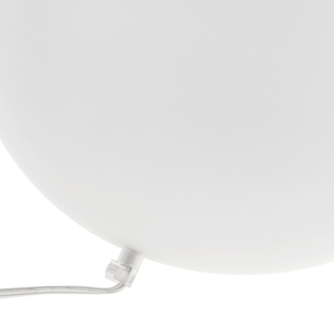 Candeeiro de mesa HERNER 1xE27 Alt.27xD.30cm vidro opaco - Image 3