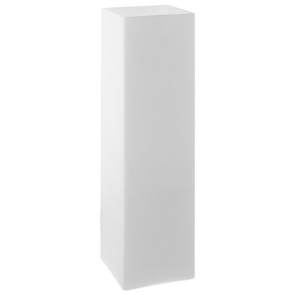 Candeeiro de mesa HERNER 1xE14 Alt.35xD.12cm Vidro Opaco/Transparente - Image 2