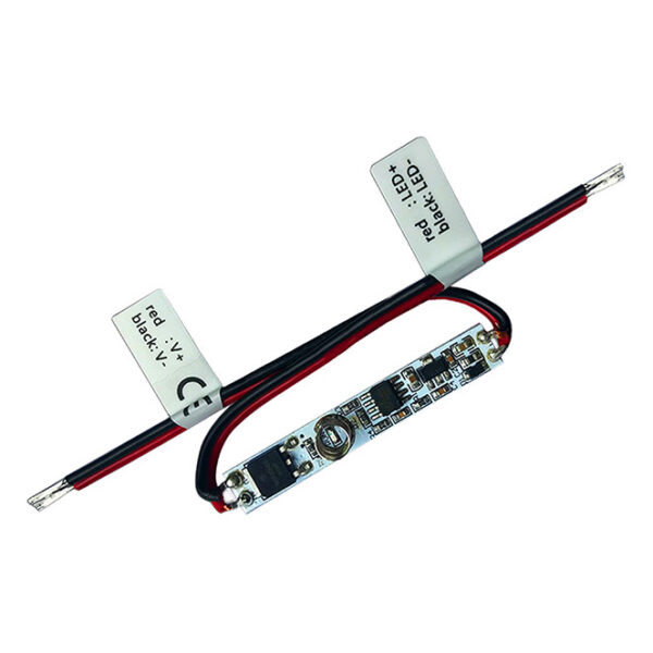 Mini interruptor de toque e regulador 12V/24Vdc 1 canal 3A - Image 2
