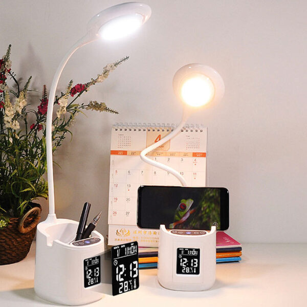 Candeeiro de mesa KALIM 5W LED 3000-4500-6000K em branco - Image 3