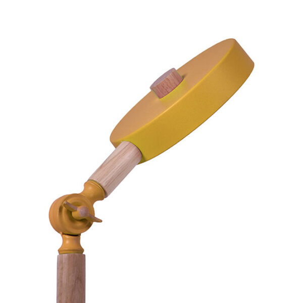 Candeeiro de mesa LUPPA 2X12W LED 3000-4000-6500K 1800lm Alt.48,5cmxD.15cm Amarelo/Madeira - Image 2