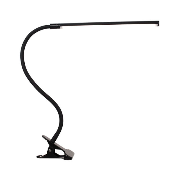 Candeeiro de mesa OFFICE 7W LED 4000K com mola Alt.70xD.2,3cm preto - Image 2