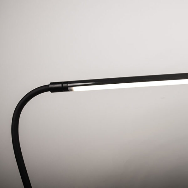 Candeeiro de mesa OFFICE 7W LED 4000K com mola Alt.70xD.2,3cm preto - Image 3
