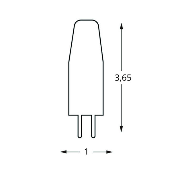 Lâmpada G4 Bi-Pin NL LED 12V 2W 6000K 210lm 360°-A+ - Image 2