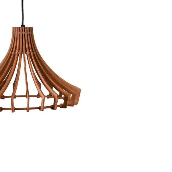 Suspensão MANILA D.35cm 1xE27 em madeira - Image 2