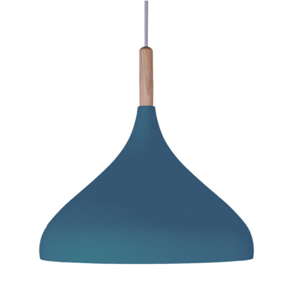 Suspensão COLONIA D.30cm 1xE27 em metal azul - Image 2