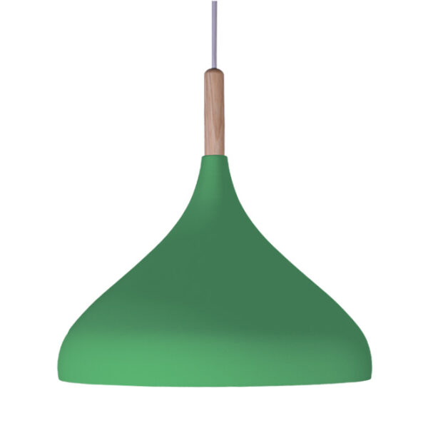 Suspensão BAVIERA D.30cm 1xE27 em metal verde - Image 2