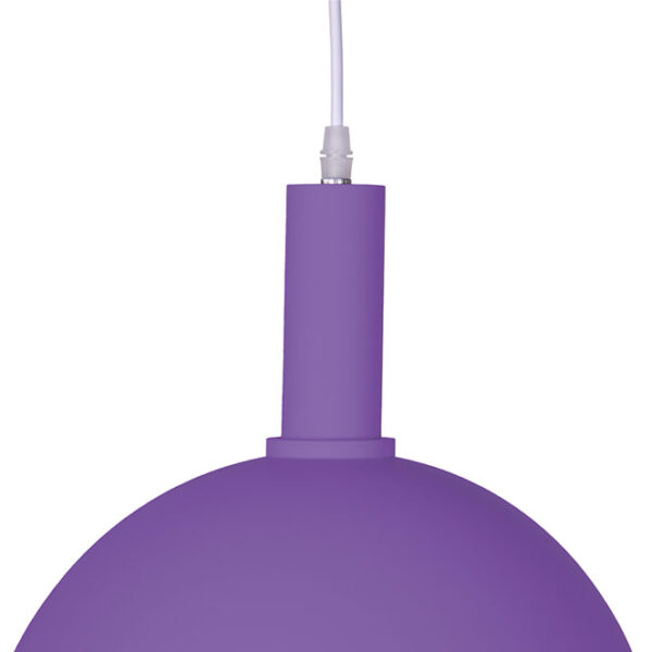 Suspensão HAGEN D.30cm 1xE27 em metal lilás - Image 2