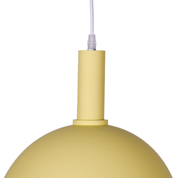Suspensão HAGEN D.30cm 1xE27 em metal amarelo - Image 2
