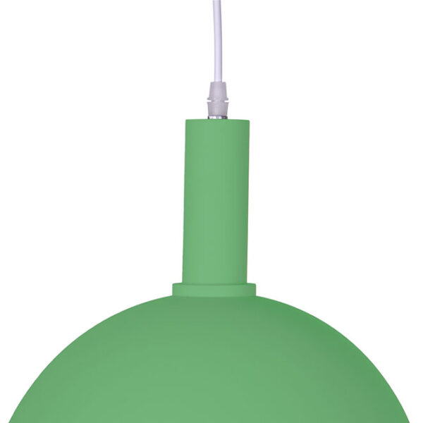 Suspensão HAGEN D.30cm 1xE27 em metal verde - Image 2