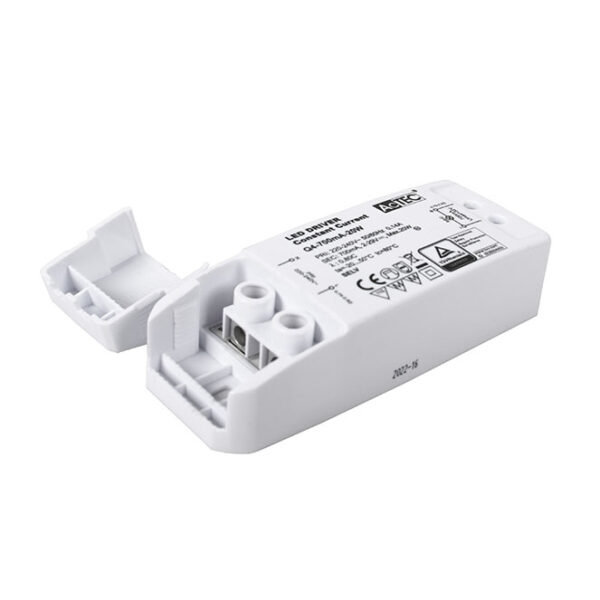 Transformador de corrente constante AC/DC 700mA (Driver) 20W IP20, em plástico - Image 2