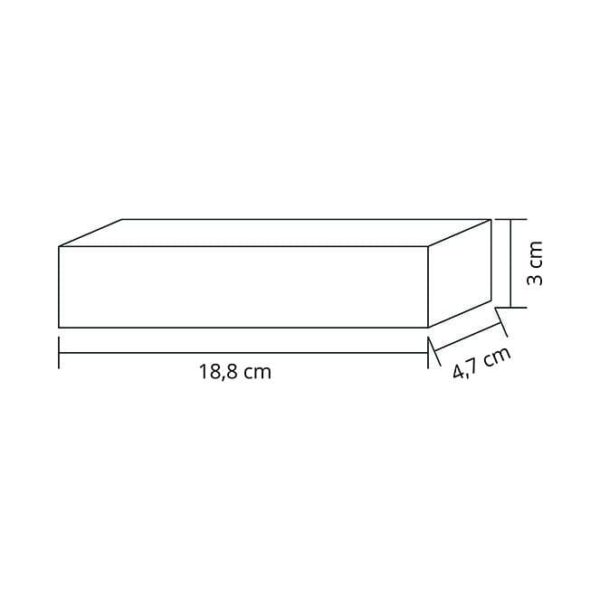 Transformador de tensão constante AC/DC (Driver) 12V 100W 18,8x4,7x3cm, em metal - Image 2