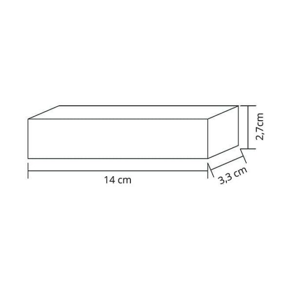 Transformador de tensão constante AC/DC (Driver) 24Vdc 36W 14x3,3x2,7cm, em metal - Image 2