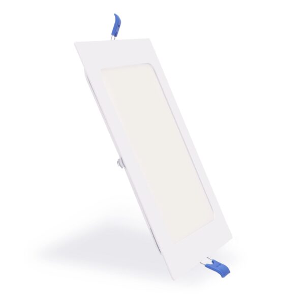 Painel LED Quadrado Série Slim 12W 3000K