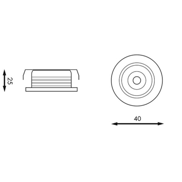 Foco Downlight LED Didle 3W 3000K - Image 2