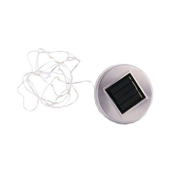 Lâmpada Solar LED Sphereglass Vintage RGB Exterior - Image 4