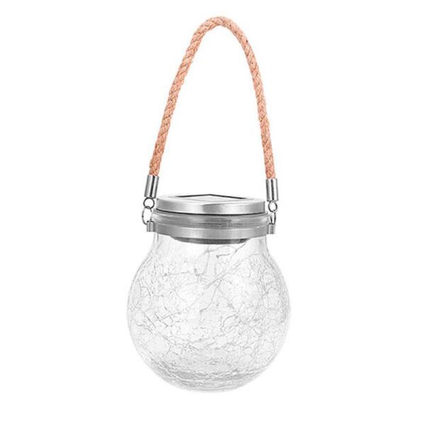 Lâmpada Solar LED Sphereglass Vintage RGB Exterior - Image 3