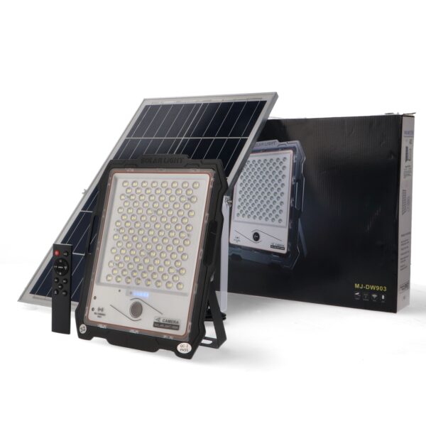 Projetor LED Solar com Câmera Jeff 300W 6000K - Image 3