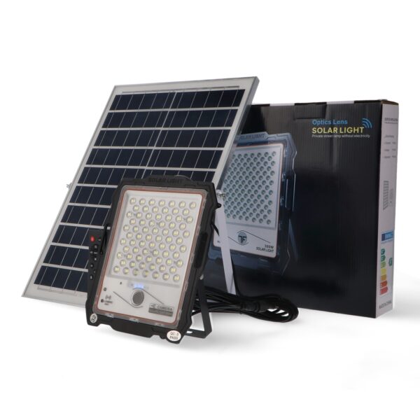 Projetor LED Solar com Câmera Jeff 200W 6000K - Image 3