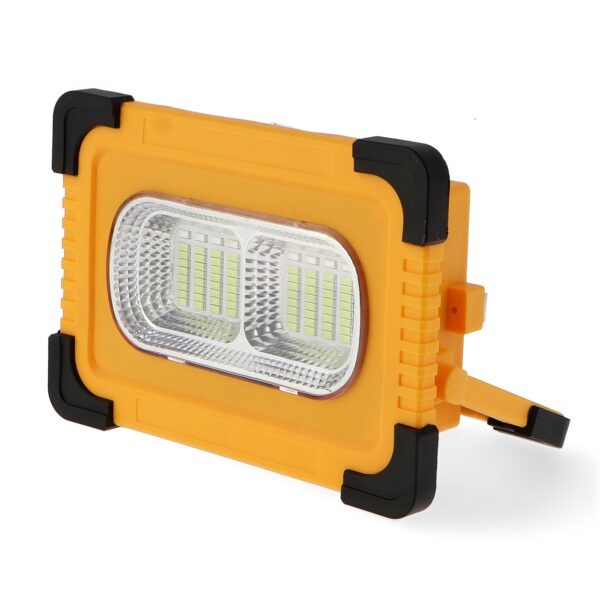 Projetor Solar LED portátil com bateria Power Bank 50W 6000K