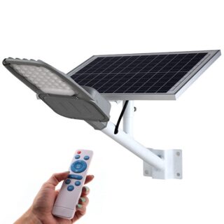 Luminária Solar LED Minlight para Iluminação Pública 100W 6000K
