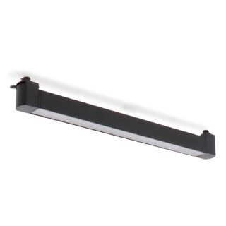 Foco LED Linear Para Calha Dhin Preto 24W Monofásico - 3000K