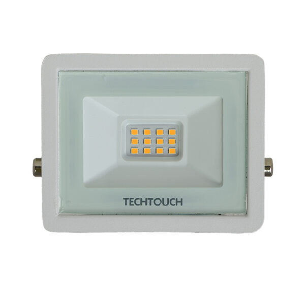 Projector X2 SUPERVISION IP65 1x10W LED 1000lm 2700K 120°C.10,2xL.2,6xAlt.8cm branco