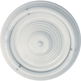 Plafond CIRCE redondo 1xG10q T9 circ. Alt.9xD.36cm Branco
