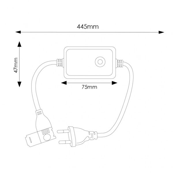 Controlador LED RGB Fast 220V - Image 2