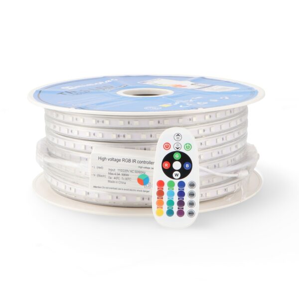 Fita LED 220VCA SMD2835 Fast 14,4 W/m - 50 metros - RGB