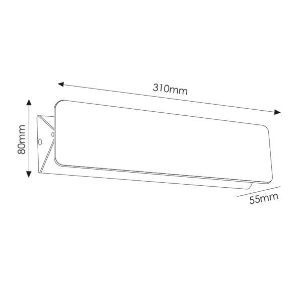 Aplique de Parede LED Vas 10W CCT - Image 2