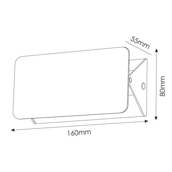 Aplique de Parede LED Vas 5W CCT - Image 2