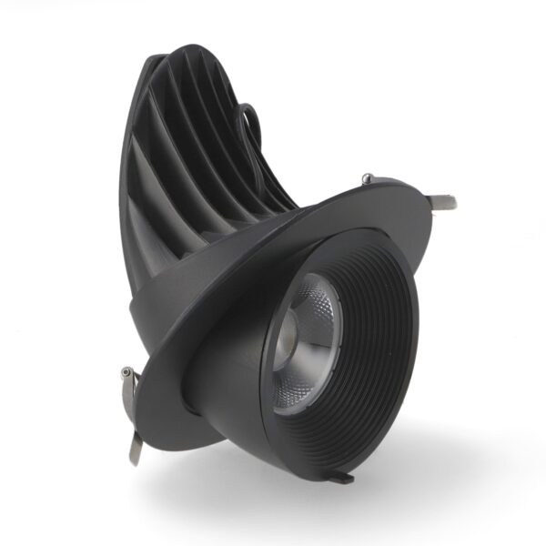 Foco Downlight LED Direcionável Black Track 30W CCT