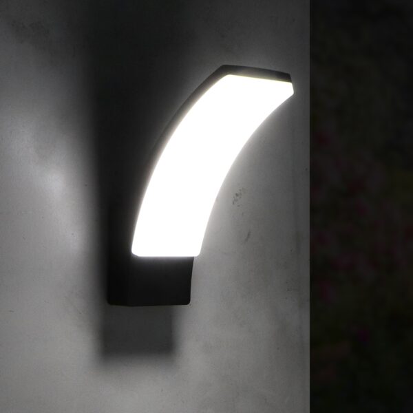 Aplique de parede LED Winnie Black 12W CCT - Image 3