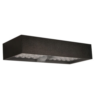 Aplique solar SANDOVAL IP65 6W LED 900lm 3000K C.23xAlt.4,27cm preto
