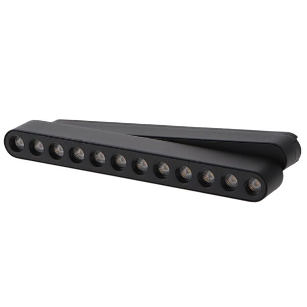 Foco LED Care Serie 5Mm 12W para Calha Magnética Preto 42V - CCT